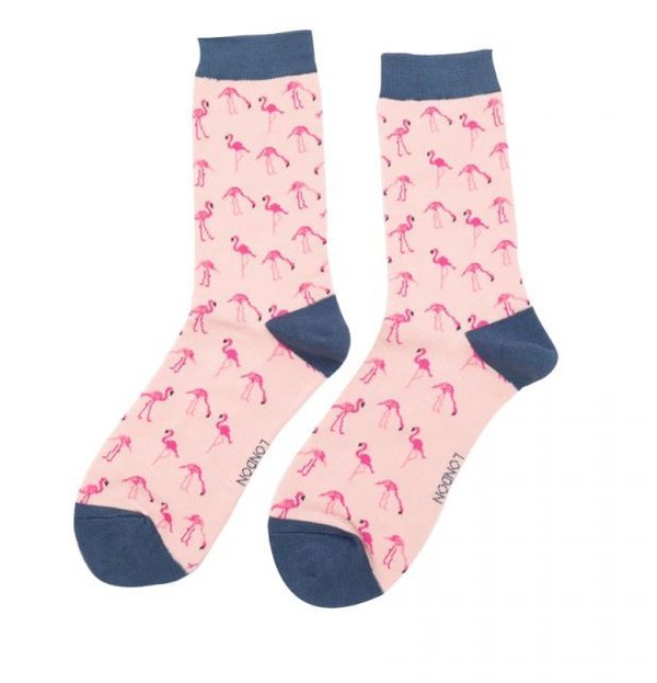 Miss Sparrow Wild Flamingo Sock