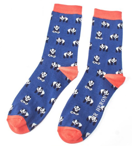 Mr Heron Panda Socks