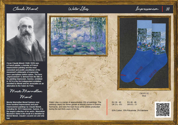 ARTSOX - Claude Monet - Water Lilies
