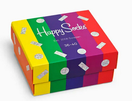 Happy Socks Pride Gift Box 2-pack