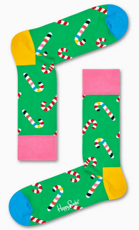 Happy Socks Candy cane sock