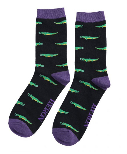 Mr Heron Crocodiles Socks