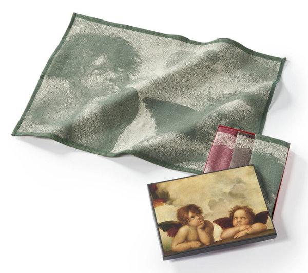 ARTSOX - Tea Towels - Raphael - Angels of the Sistine Madonna - 3er Pack